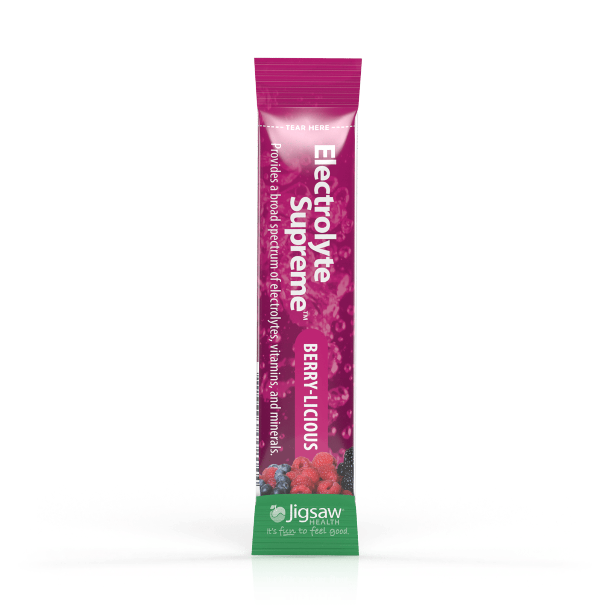 Jigsaw Electrolyte Supreme™ Berry-Licious - loose stick packets