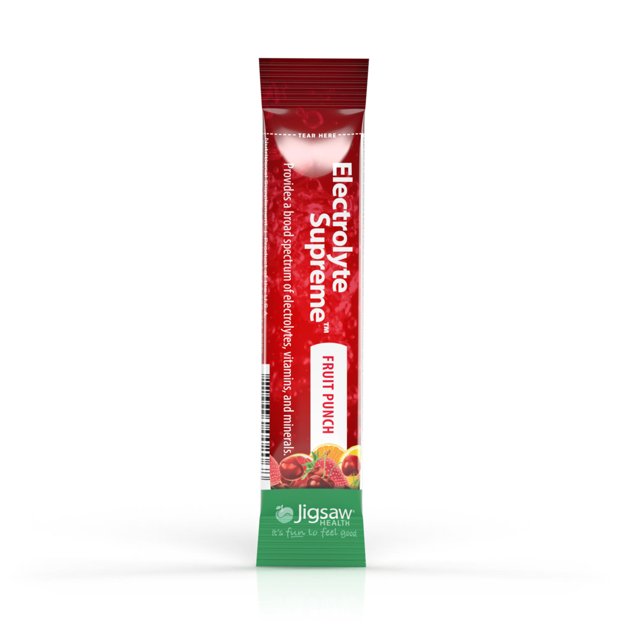 Jigsaw Electrolyte Supreme™ Fruit Punch - loose stick packets