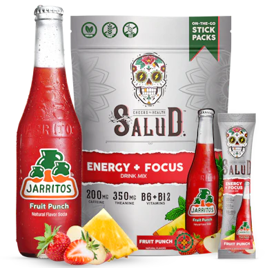 TikTok Stand Alone: Energy + Focus, Salud x Jarritos: Fruit Punch