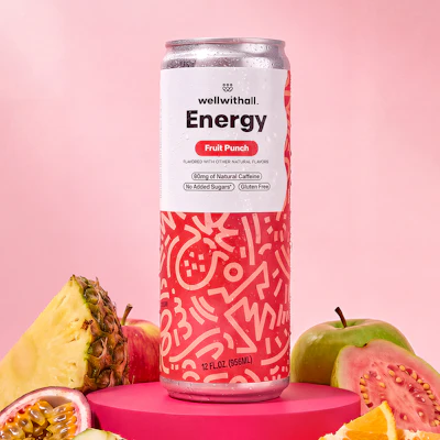 12-Pack Fruit Punch Energy Drink
