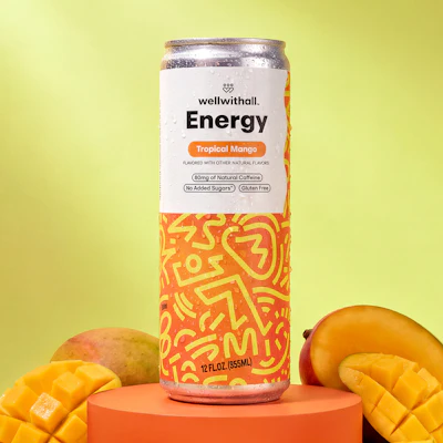 12-Pack Tropical Mango Energy Drink