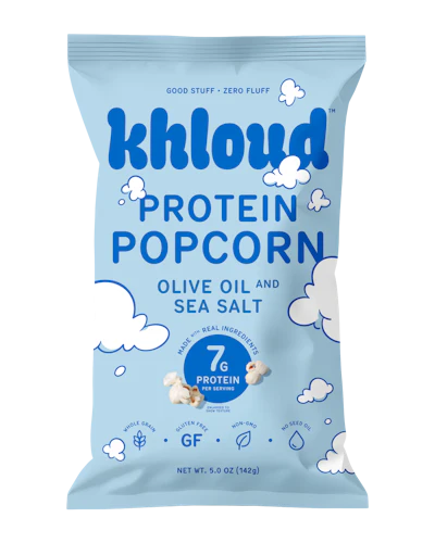 Olive Oil & Sea Salt Protein Popcorn (Standard Size)