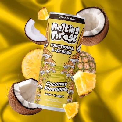 Mushroom D-Stress Drink 12 pack - Coconut Pineapple