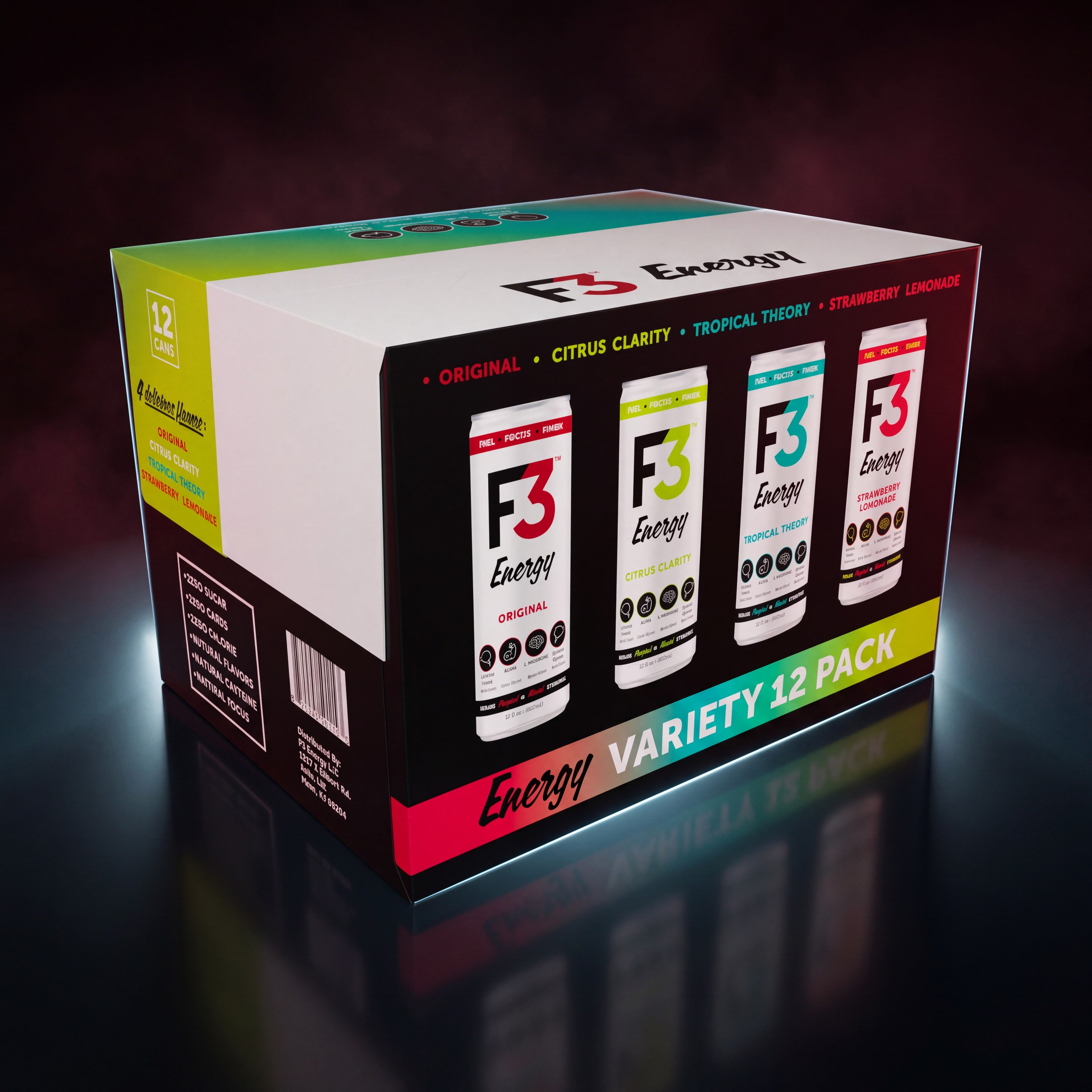 Energy Variety - 12 Pack