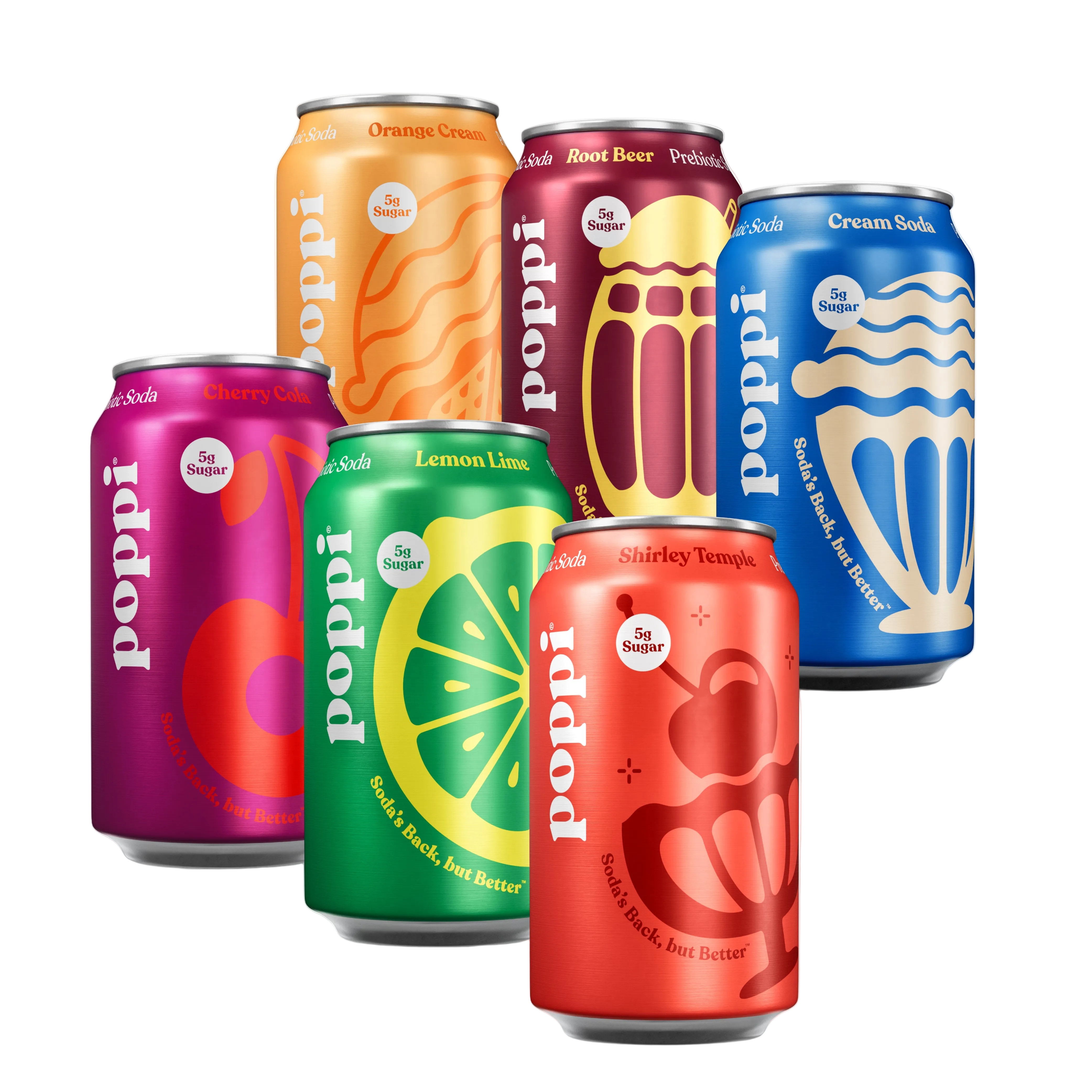 AMAZON SAMPLES: poppi, Major Mix, 12oz (Pack of 12)
