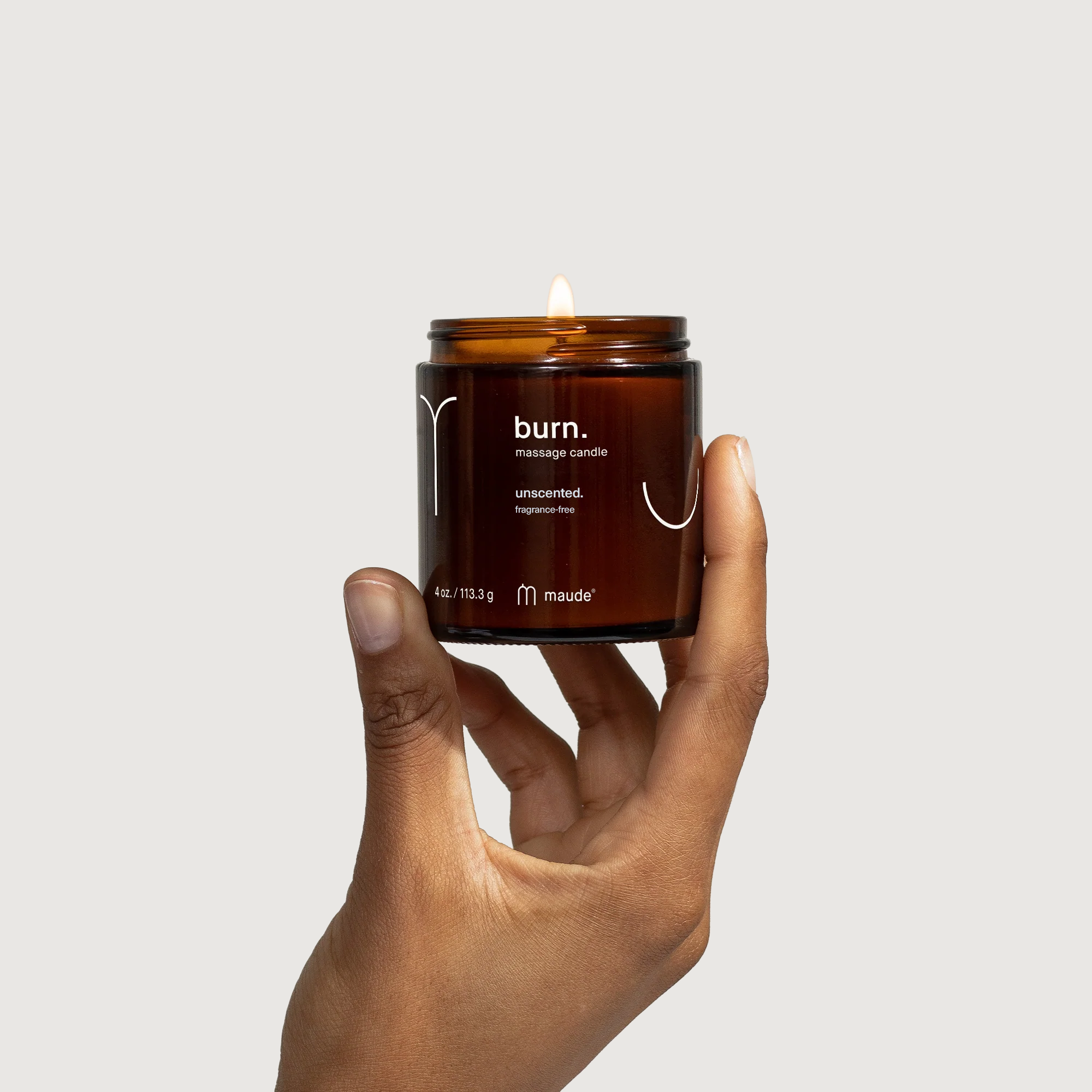 burn, fragrance free (no.0)